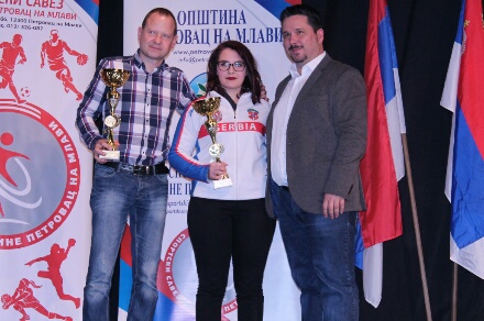 Katarina Sikiruš i  Zoran Stojanović najbolji sportisti Opštine Petrovac na Mlavi